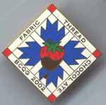 2002 quilt show pin