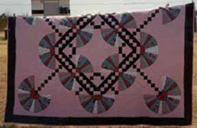 1993, hand quilted