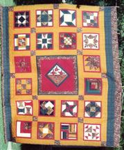 1994  for first quilt show; hand quilted